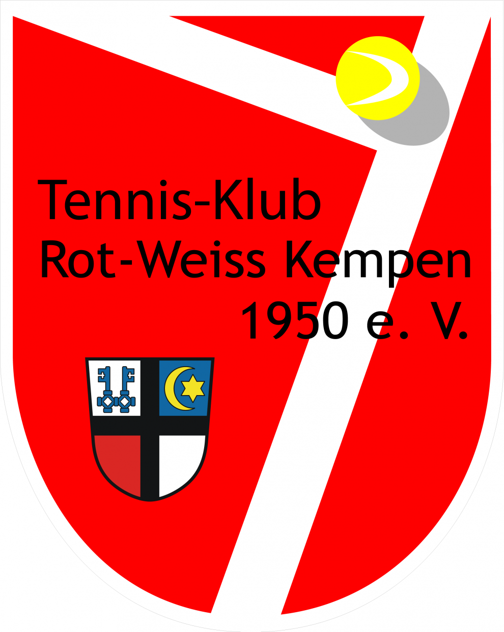 Logo Tennis-Klub Rot-Weiss Kempen – develogment Logo Tennis-Klub Rot-Weiss Kempen - develogment