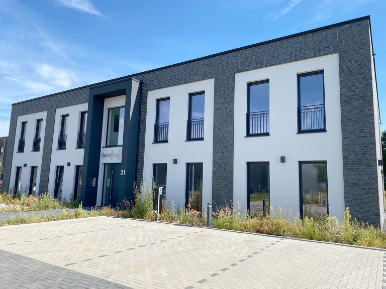 develogment office building from outside in Kempen