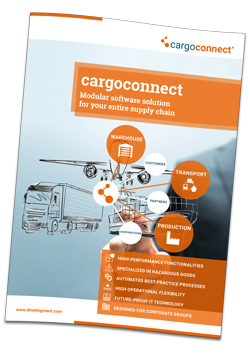 cargoconnect (R) - Brochure - Cover - develogment