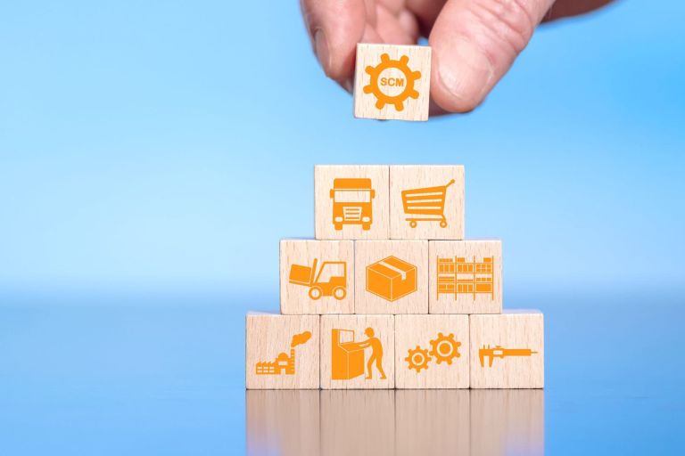 Supply chain Holzbausteine - supply chain - develogment